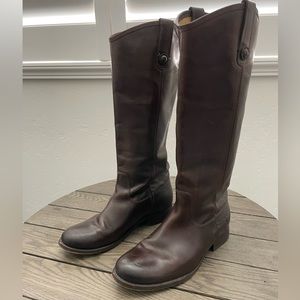 Frye Melissa Tall Boots, Size 6